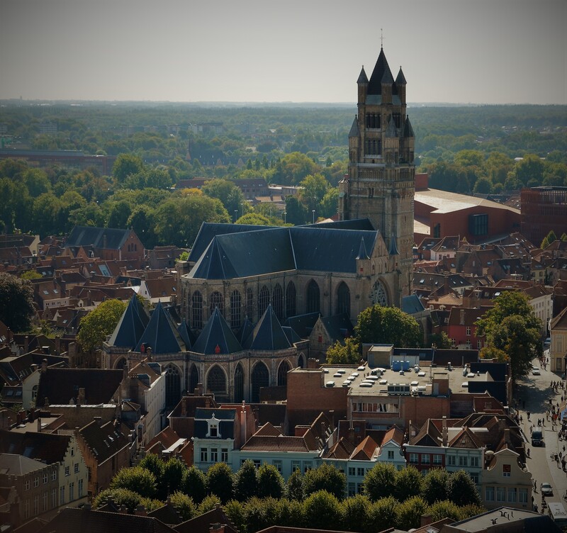 
Kościoły Brugii. Belgia. 
Churches of Bruges. Belgium.