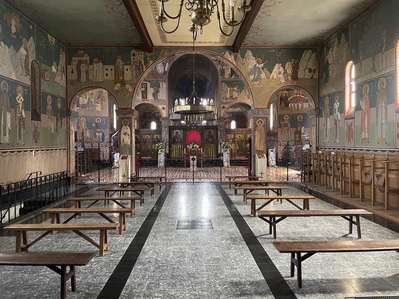 Église byzantine de Chevetogne. La Belgique. 