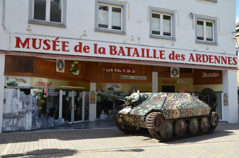 Musée de la Bataille des Ardennes à La Roche en Ardenne. La Belgique.  