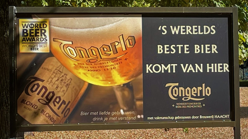 Jasne piwo Tongerlo. Belgia. 
Beer Tongerlo blond. Belgium. 