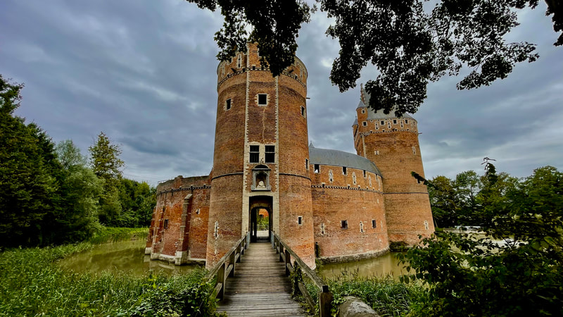 Beersel castle in Belgium.