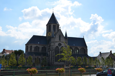 Kościół św. Walburgii, Oudenaarde, fot. PM