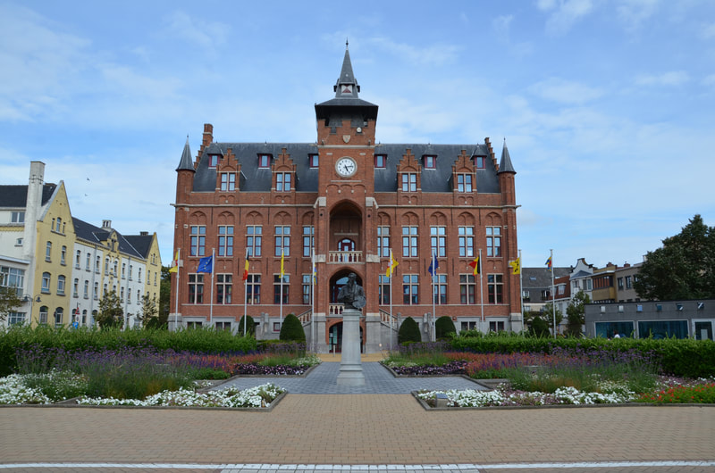 Hôtel de ville de Knokke Heist. Belgique