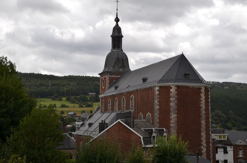 Église Saint-Sébastien à Stavelot. La Belgique. 