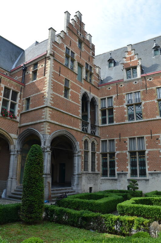 Le Palais de Marguerite d'Autriche à Malines. Belgique.