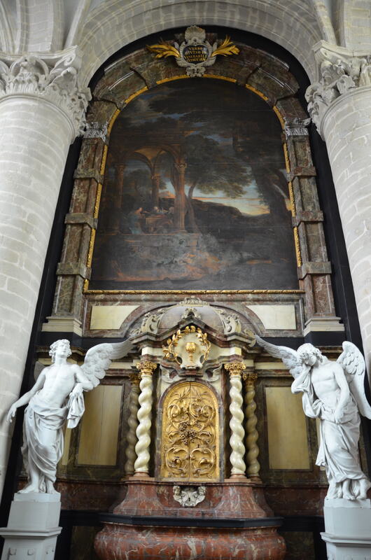 ​Kościół Our Lady across the Dyle w Mechelen. Belgia. 