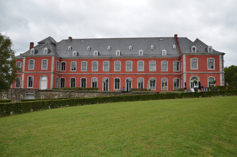 Abbaye de Staelot. La Belgique. 