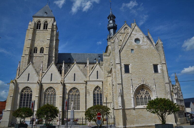 Église de Saint Léonard à Zoutleeuw en Belgique. 